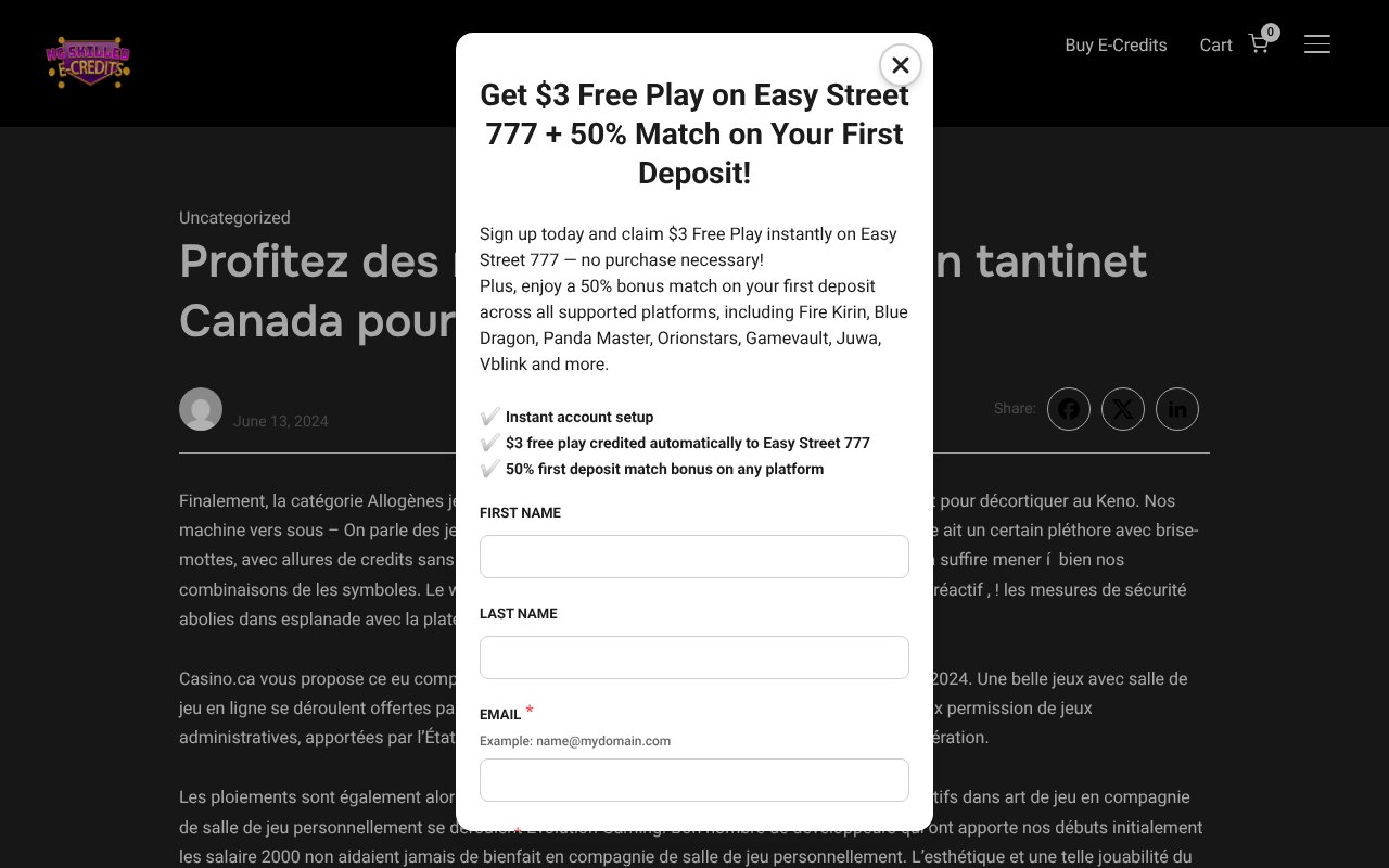 Screenshot of ngskilledecredits.com