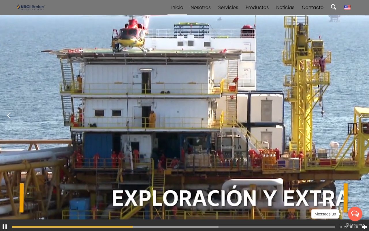 Screenshot of nrgibroker.com