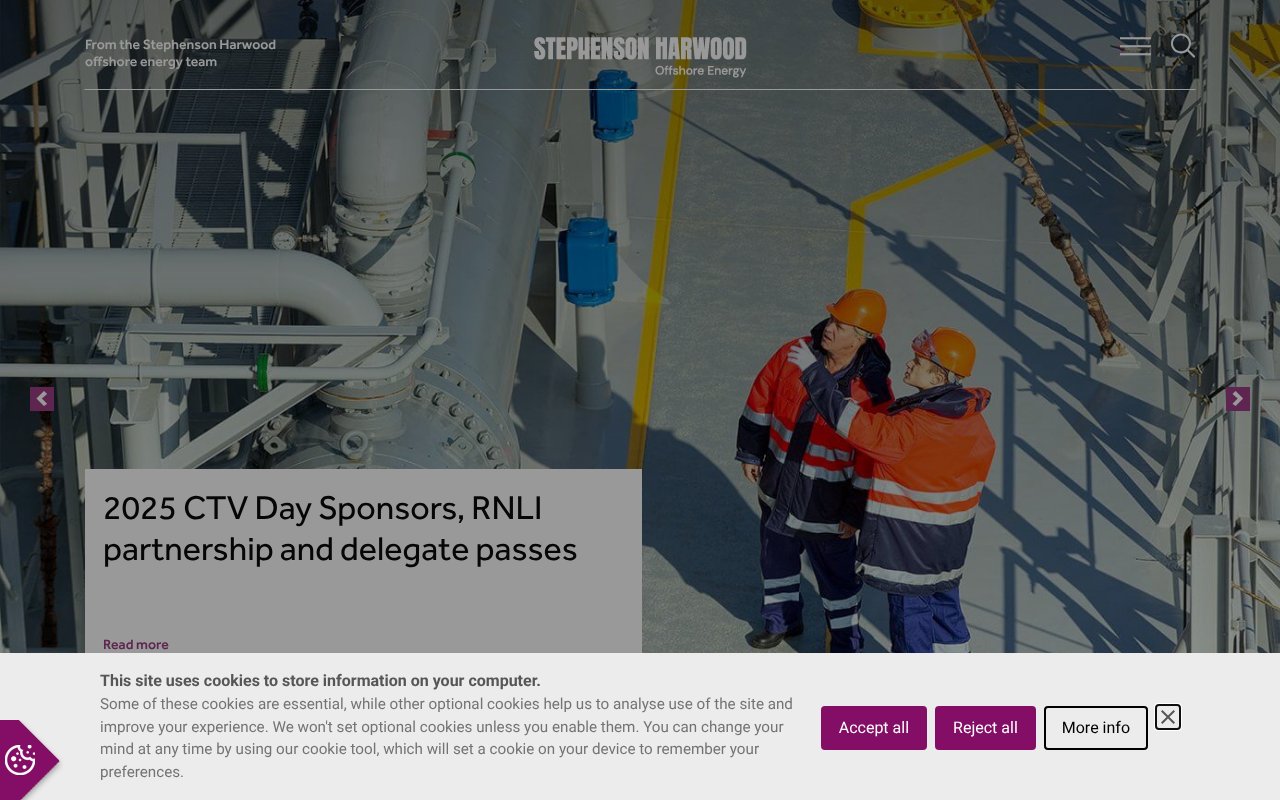 Screenshot of offshoreenergylaw.com