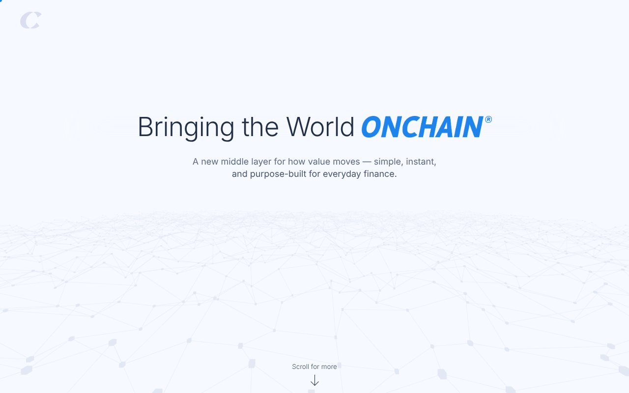 Screenshot of onchainlabs.org