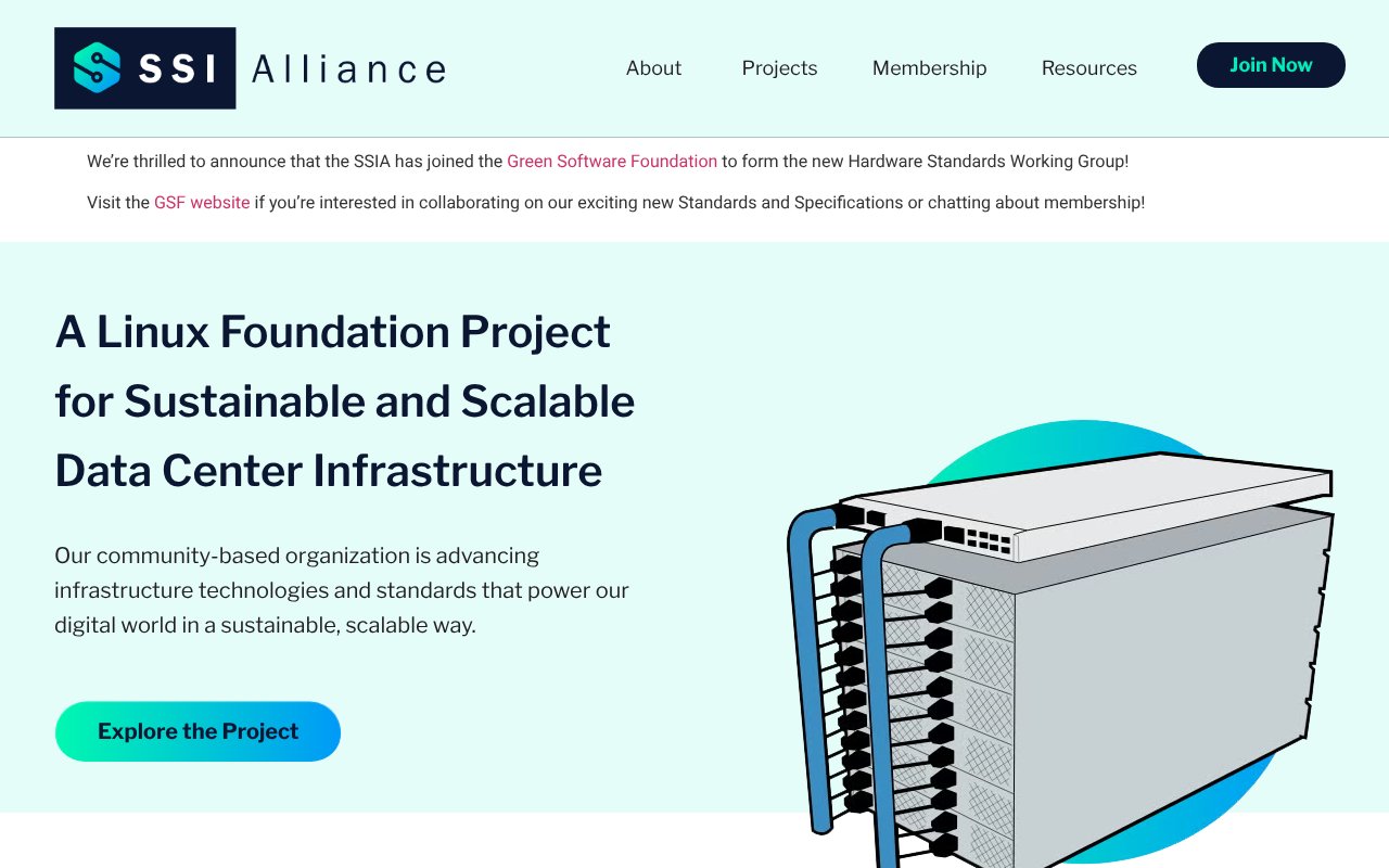 Screenshot of open19.org