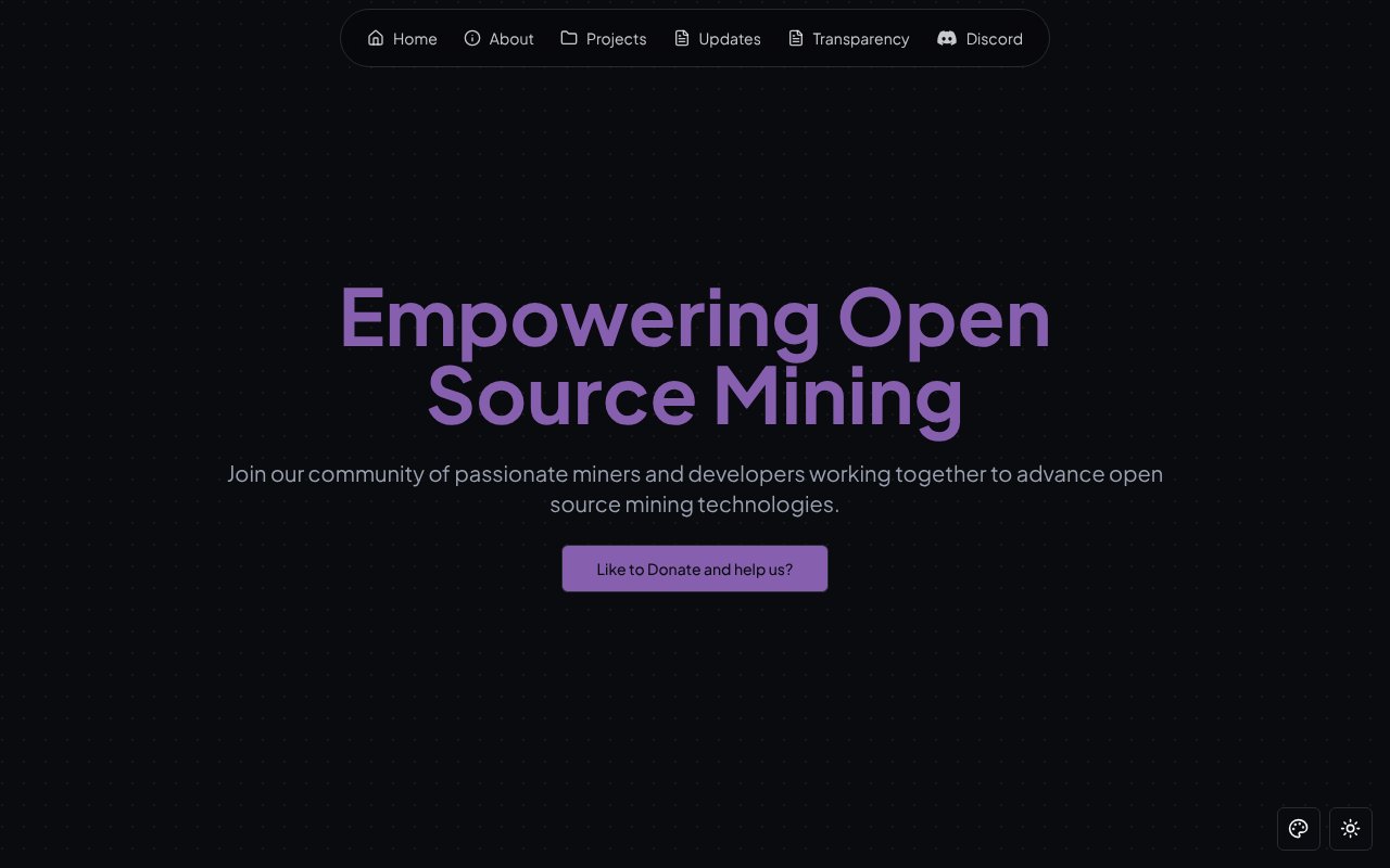 Screenshot of osmu.xyz