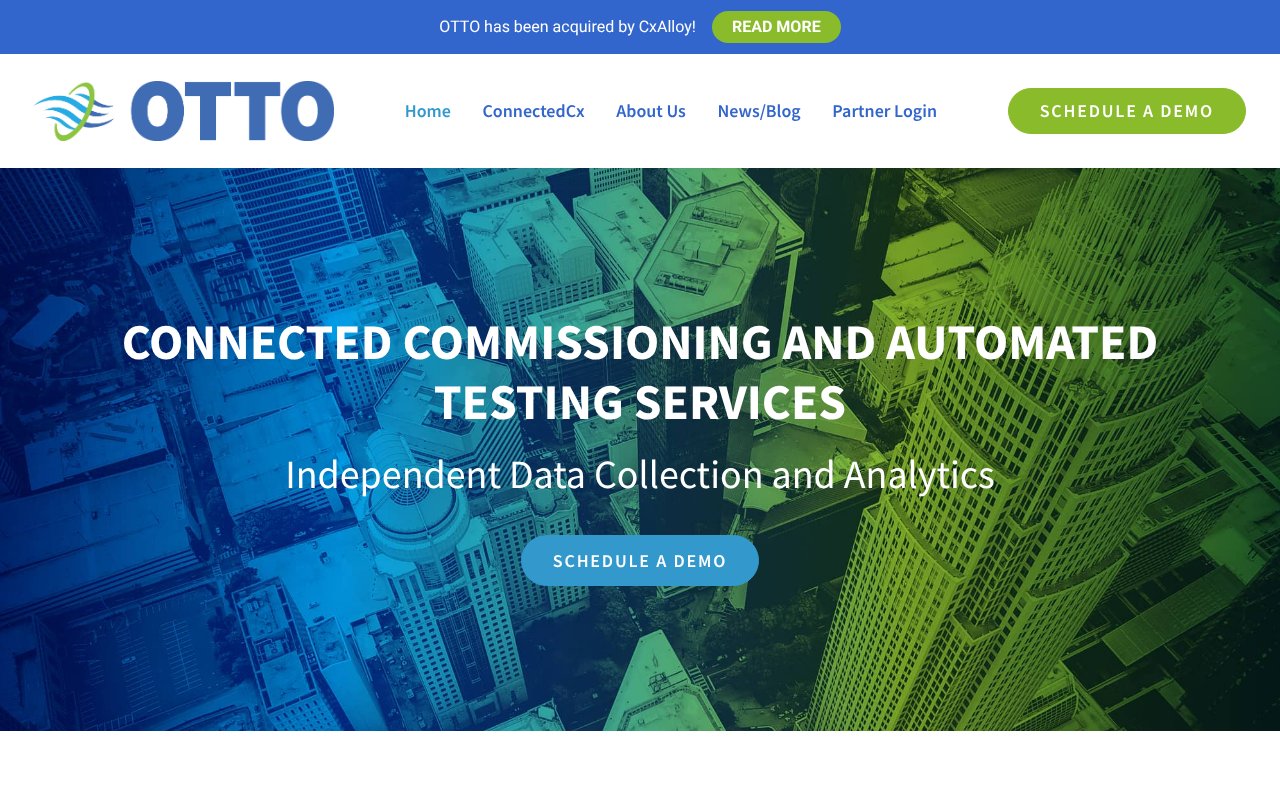 Screenshot of ottocx.com