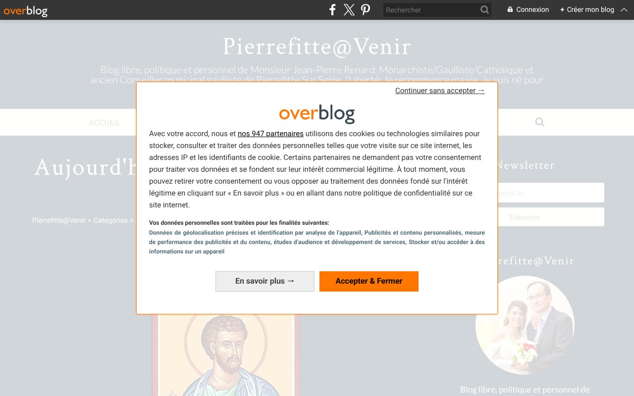Screenshot of over.blog