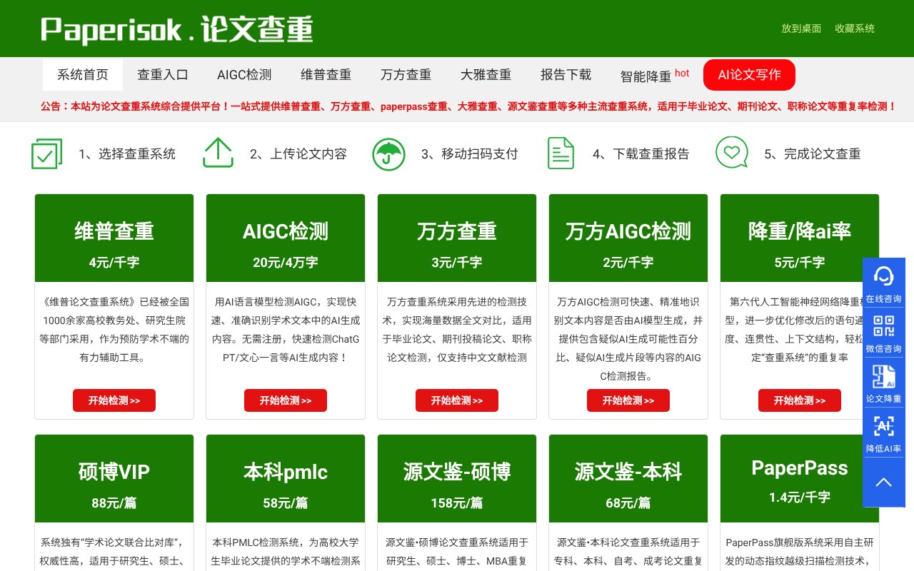 Screenshot of paperisok.com