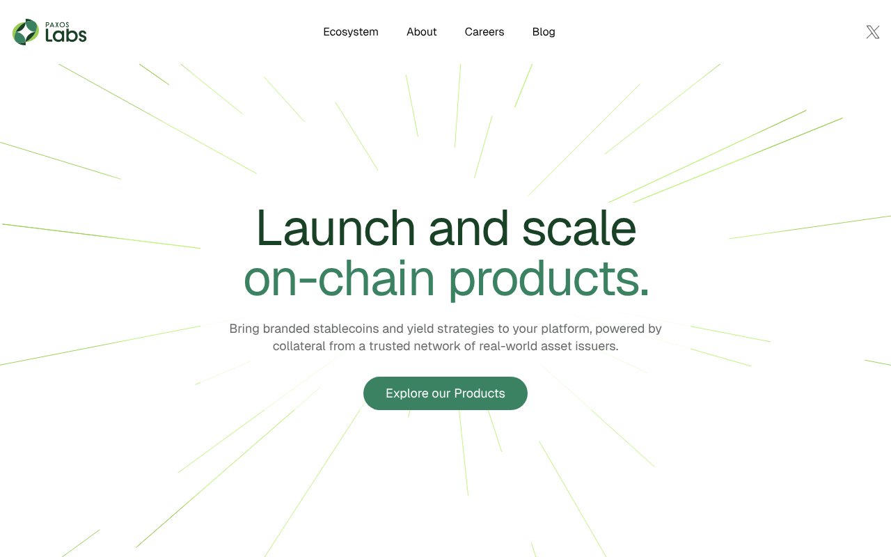 Screenshot of paxoslabs.com