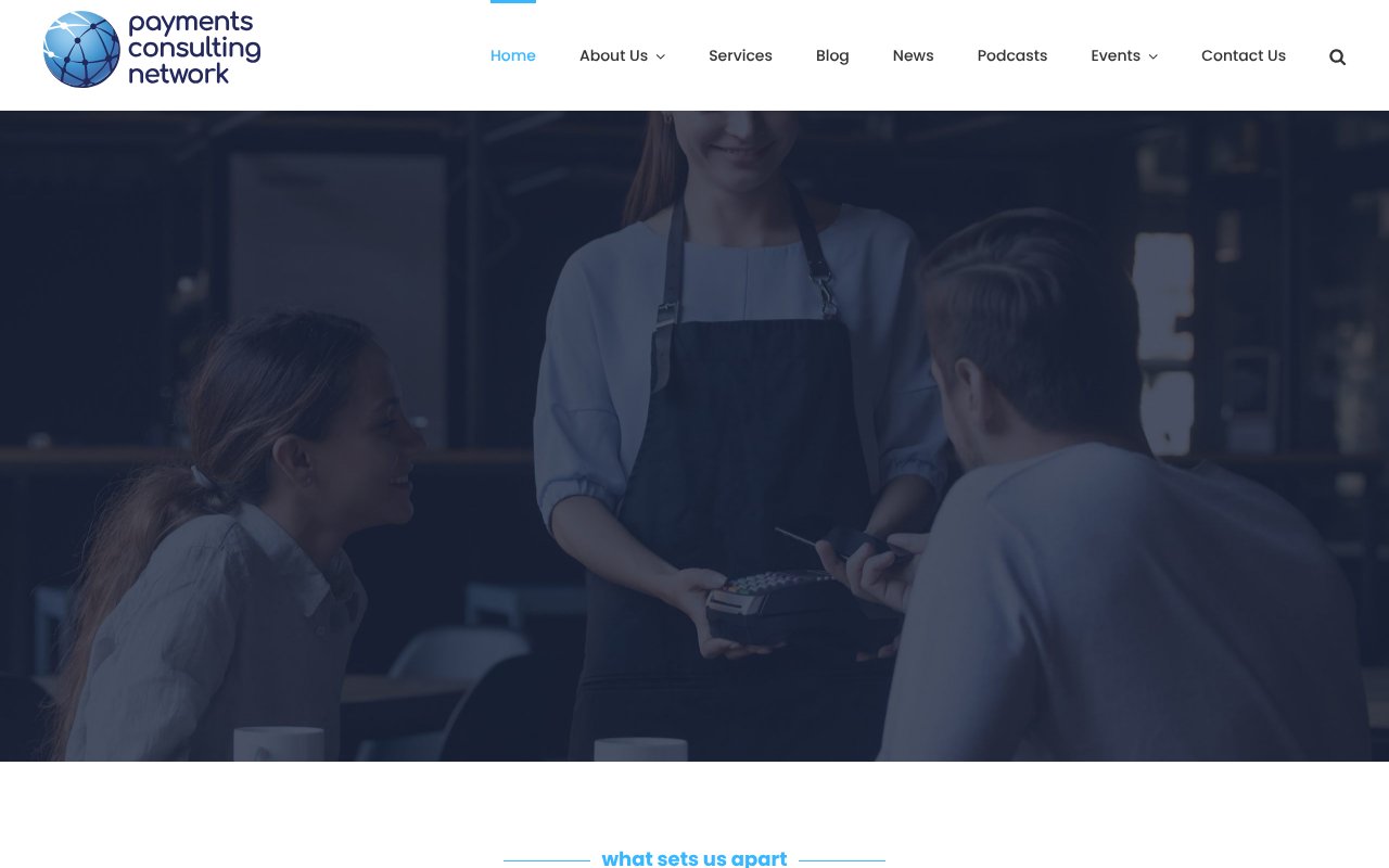 Screenshot of paymentsconsulting.com