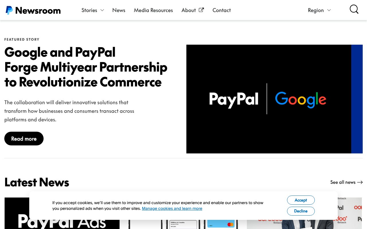 Screenshot of paypal-corp.com