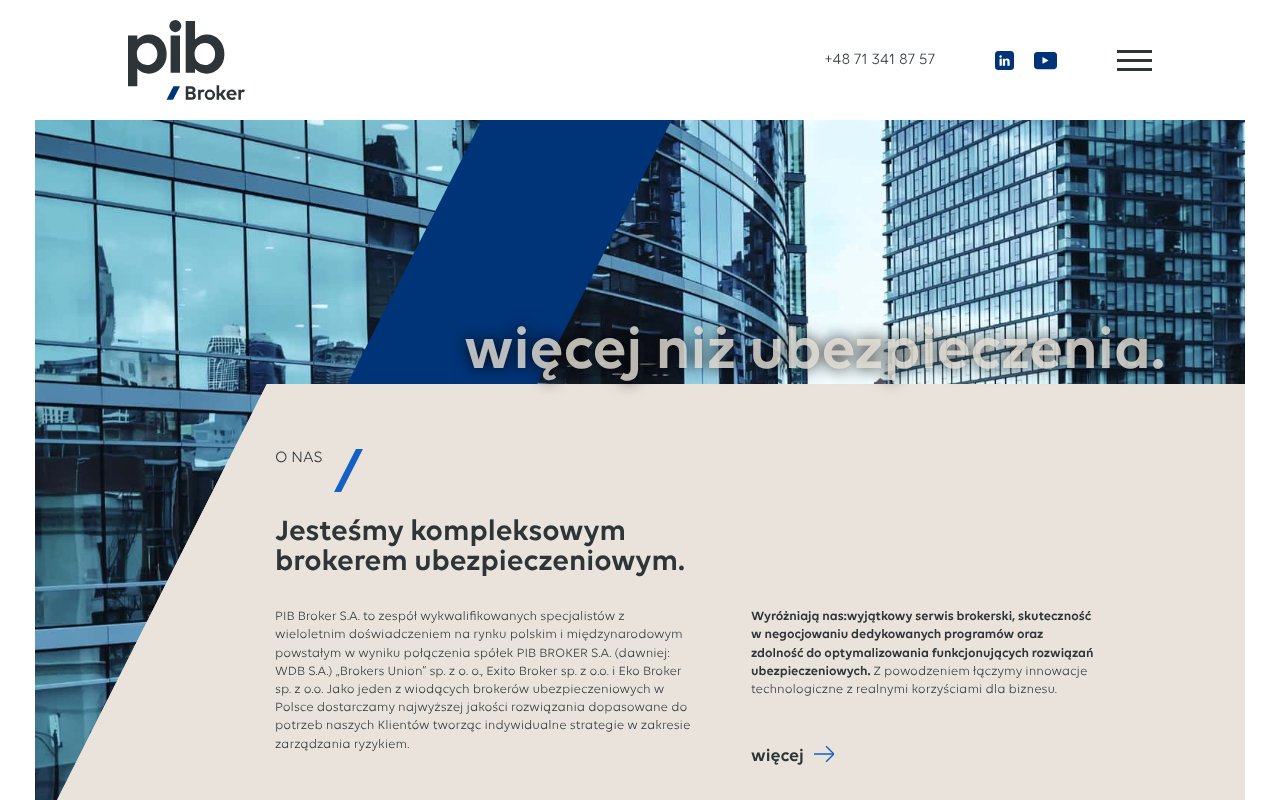 Screenshot of pib-broker.pl