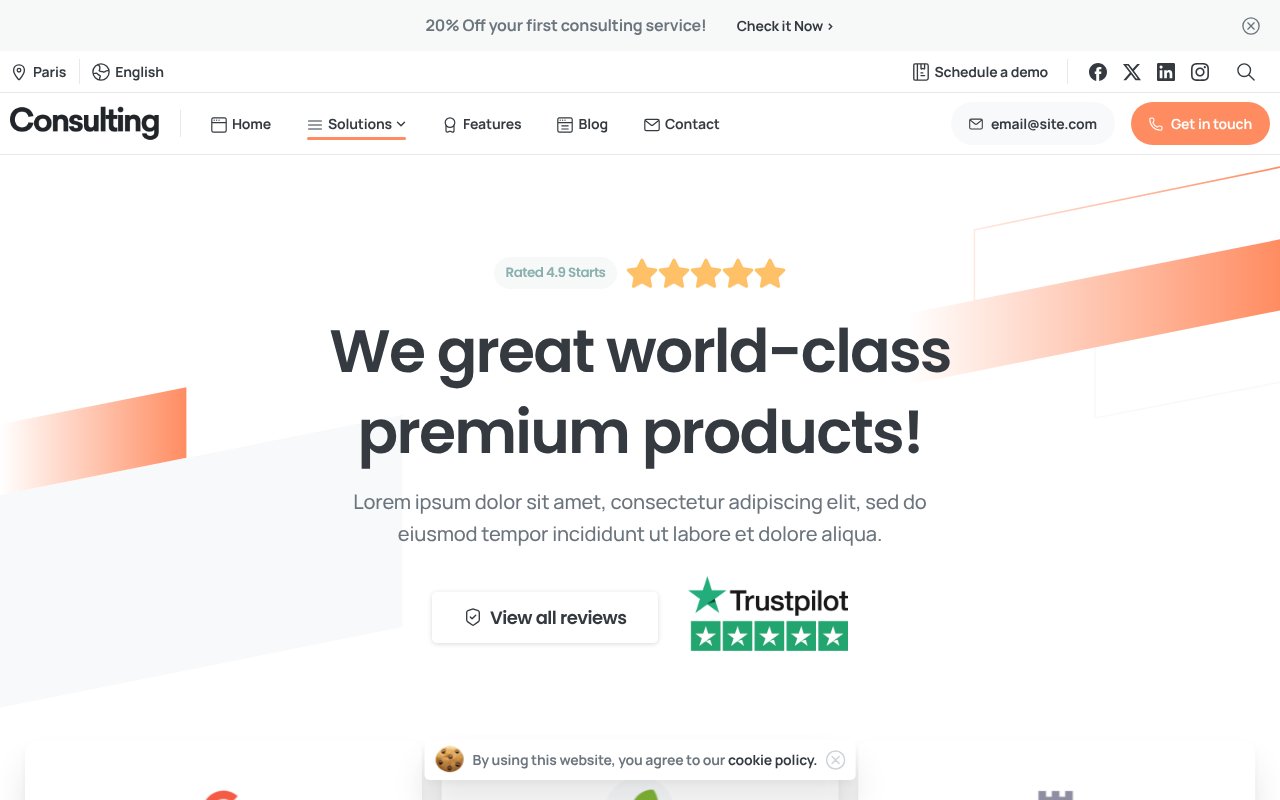 Screenshot of pixfort.com