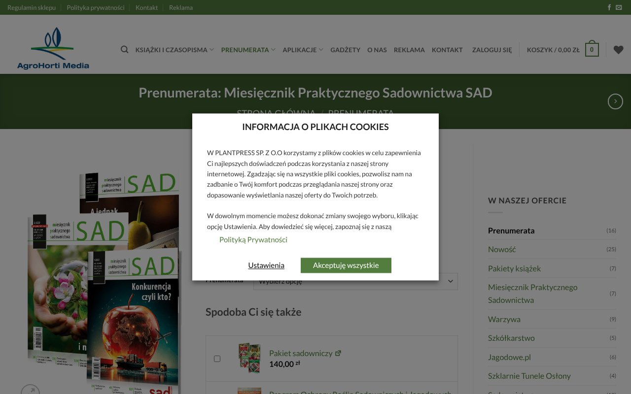 Screenshot of plantpress.pl