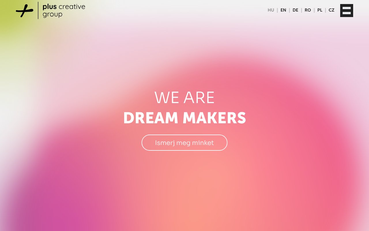 Screenshot of plus-group.hu