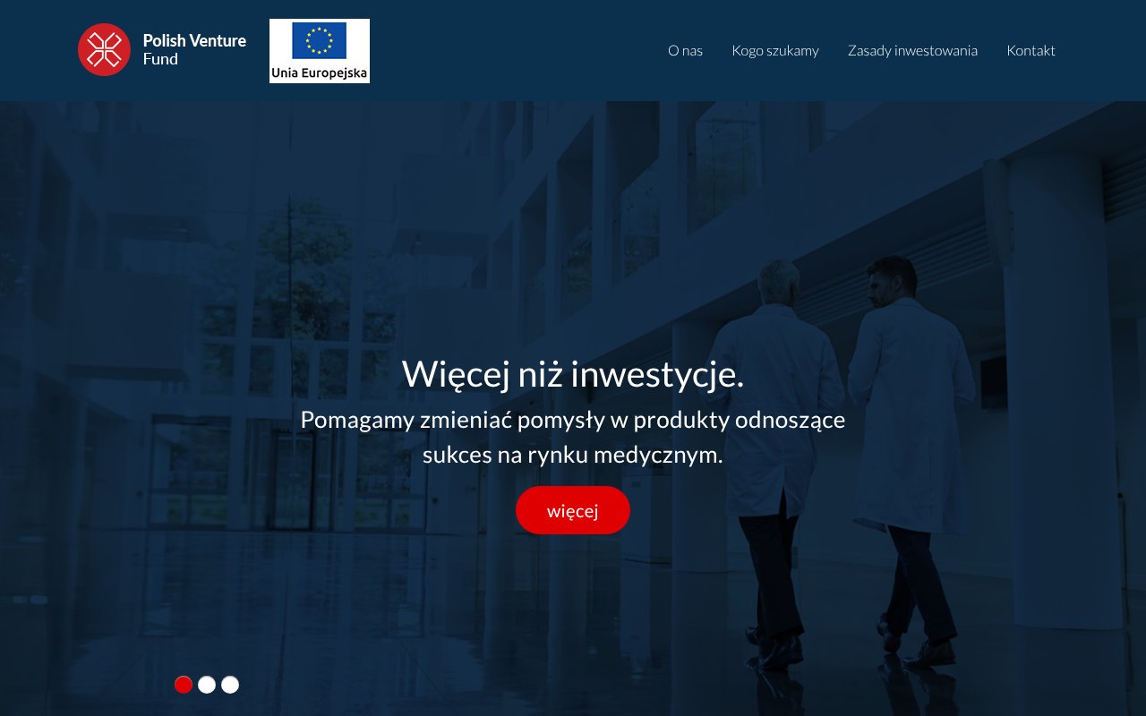 Screenshot of polishventurefund.pl