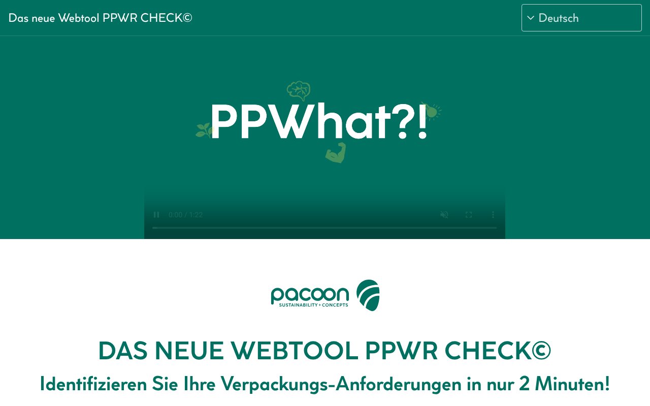 Screenshot of ppwrcheck.com