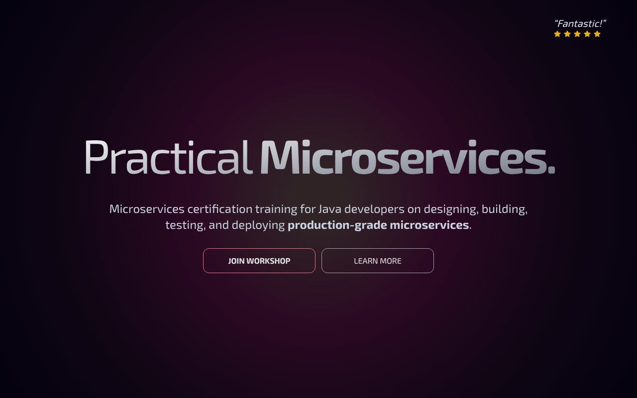 Screenshot of practical.ms
