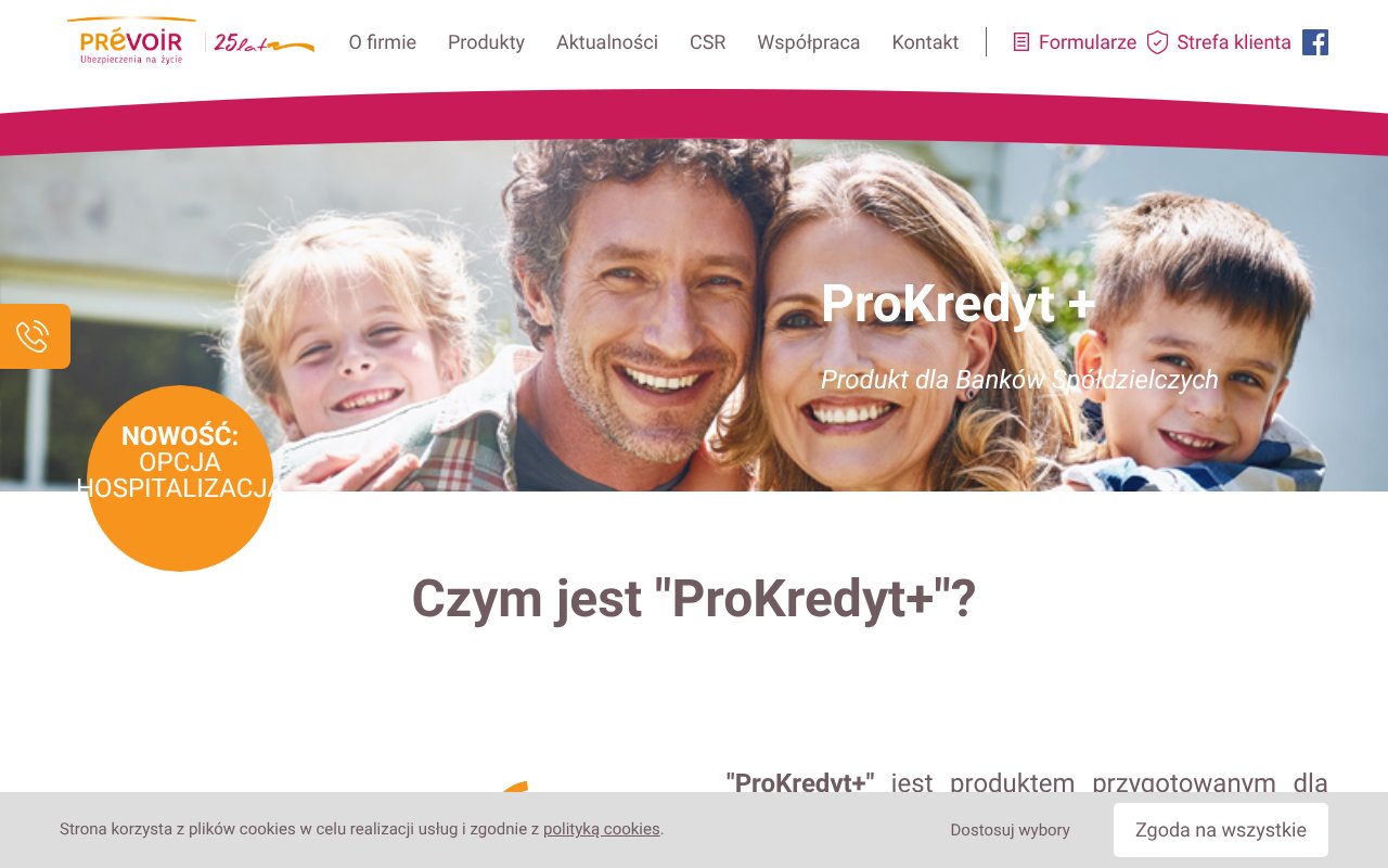 Screenshot of prevoir.pl