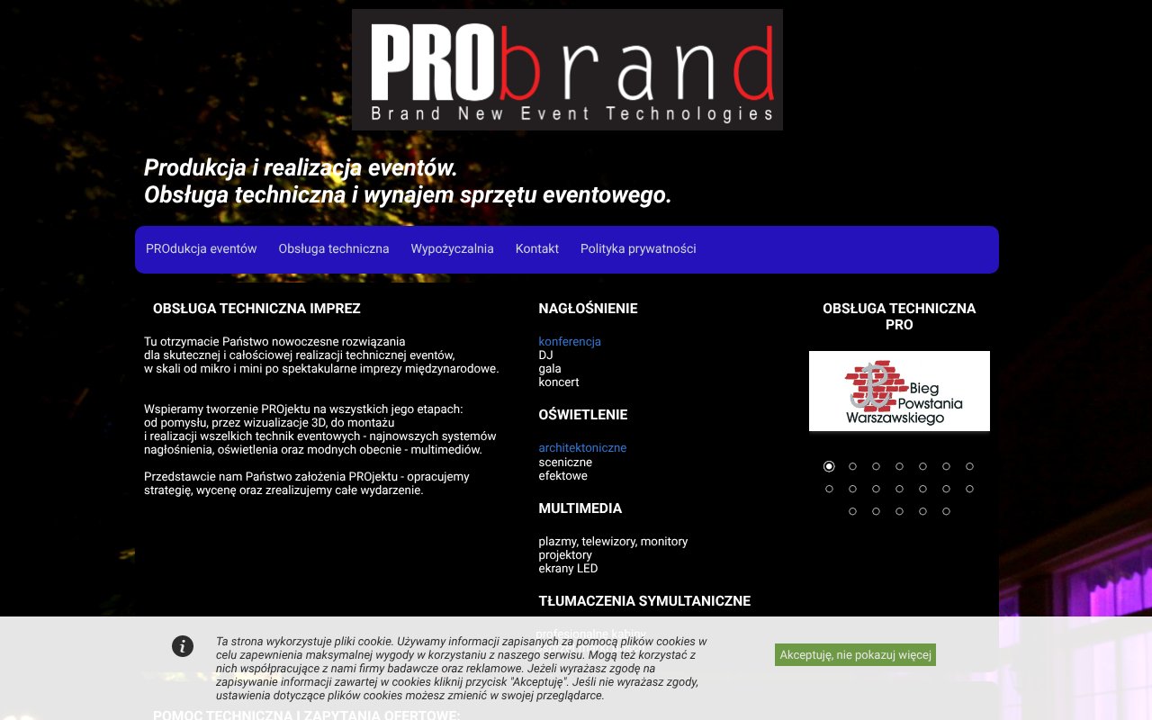 Screenshot of probrand.pl