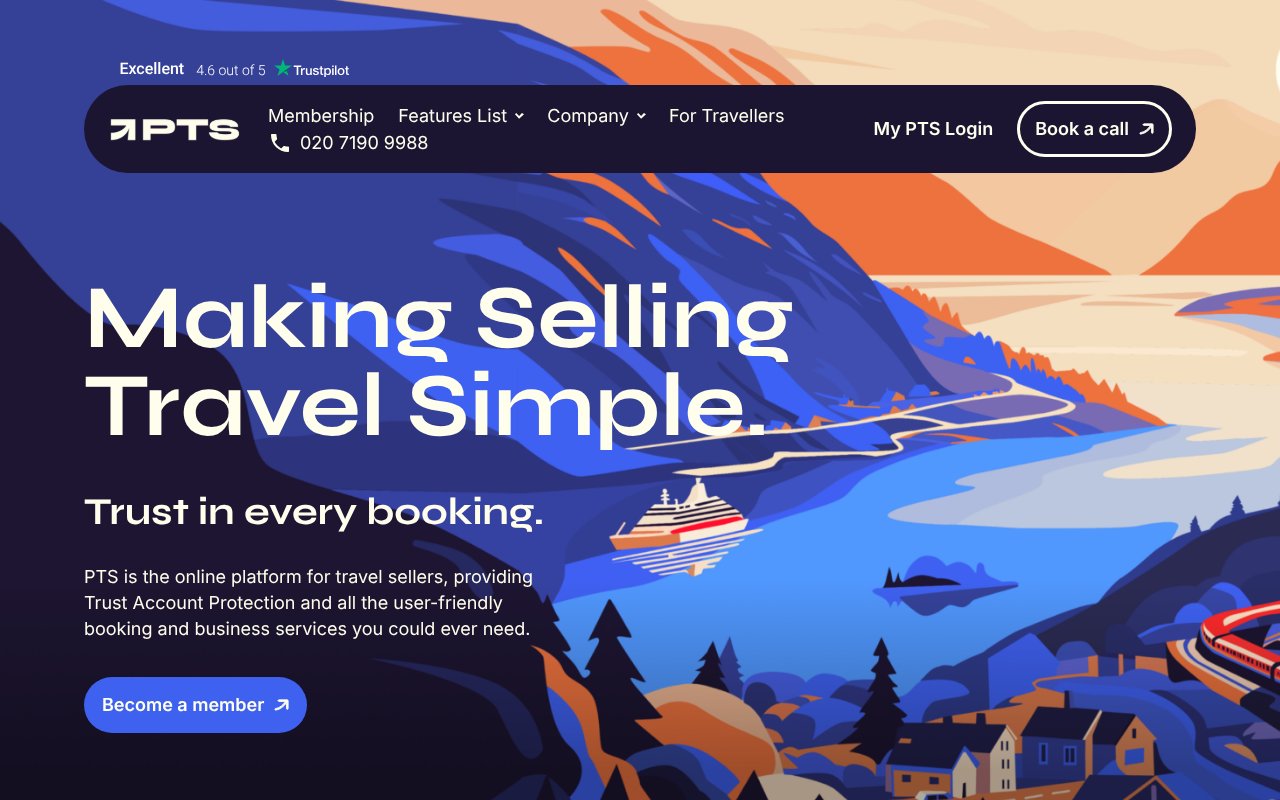 Screenshot of protectedtrustservices.com