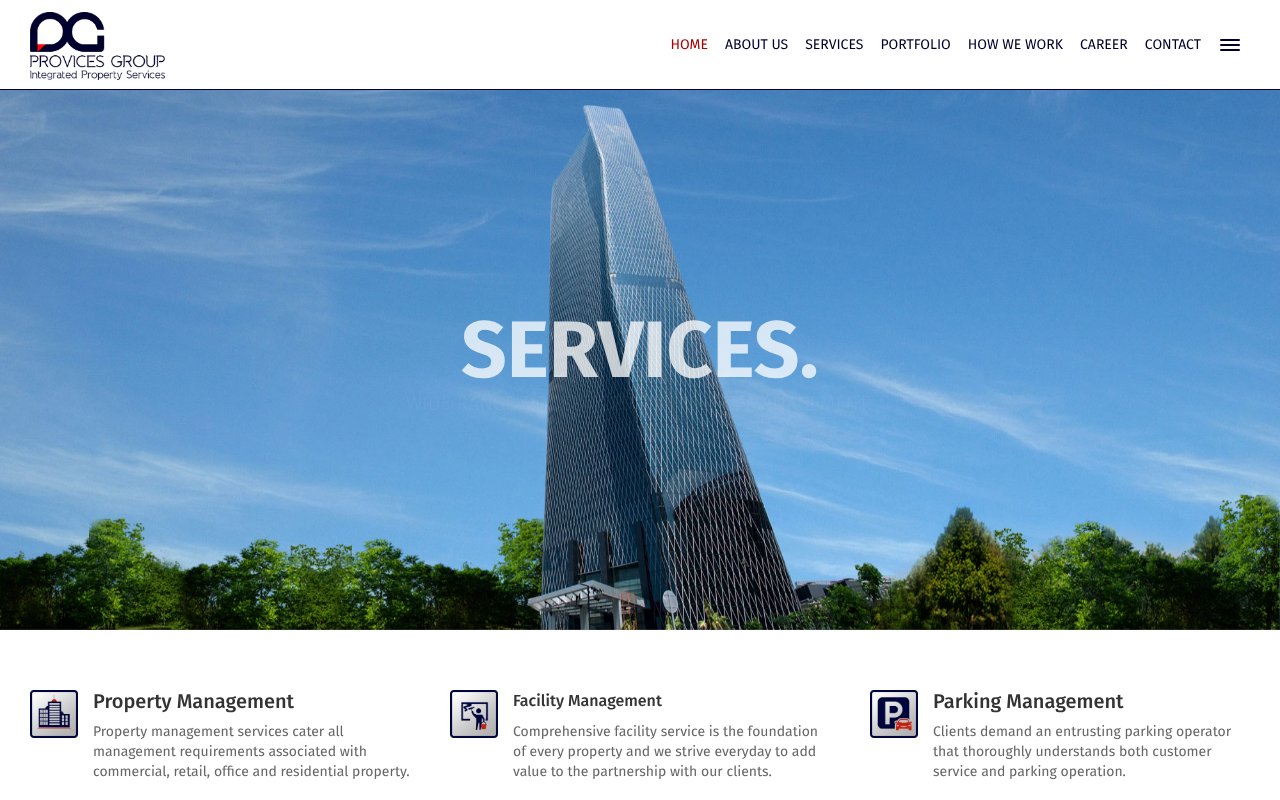 Screenshot of provices.co.id