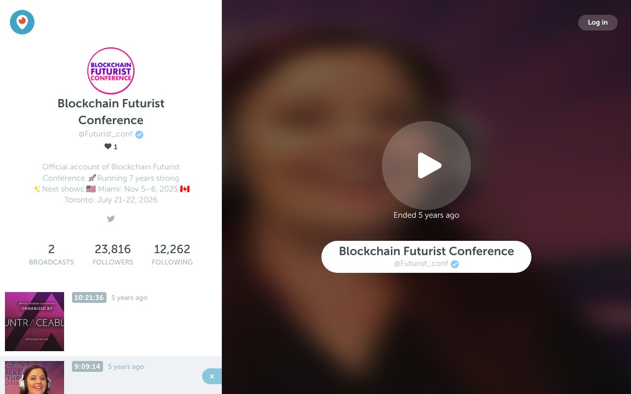 Screenshot of pscp.tv