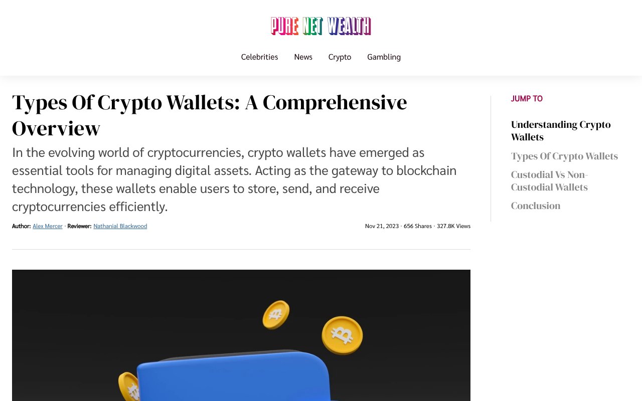 Screenshot of purenetwealth.com