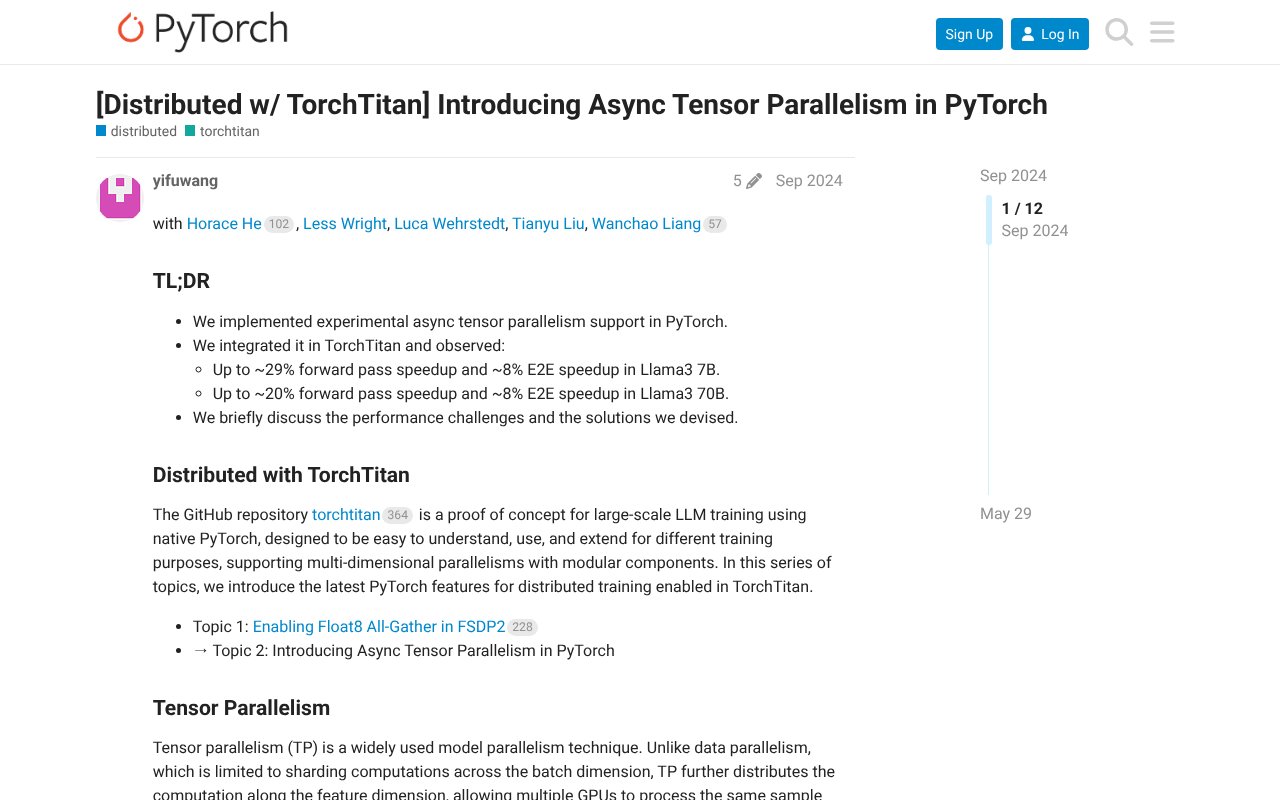 Screenshot of pytorch.org