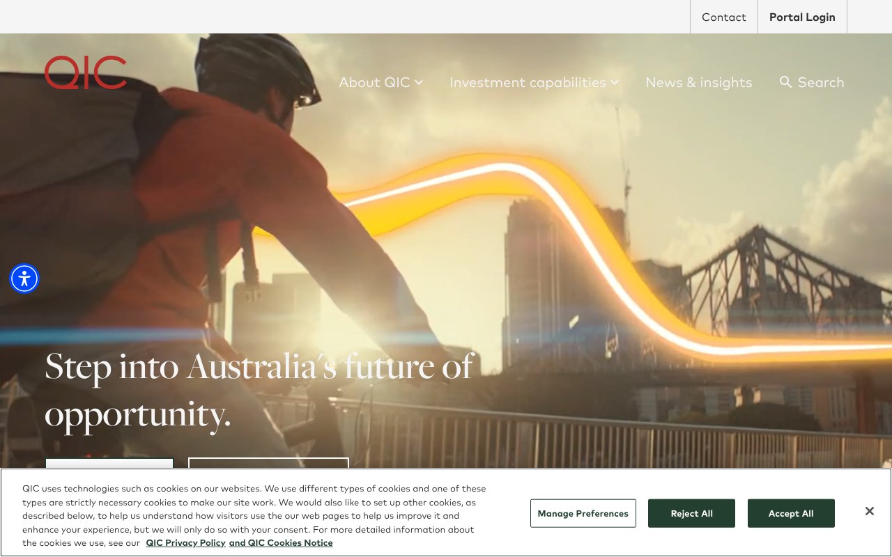 Screenshot of qic.com