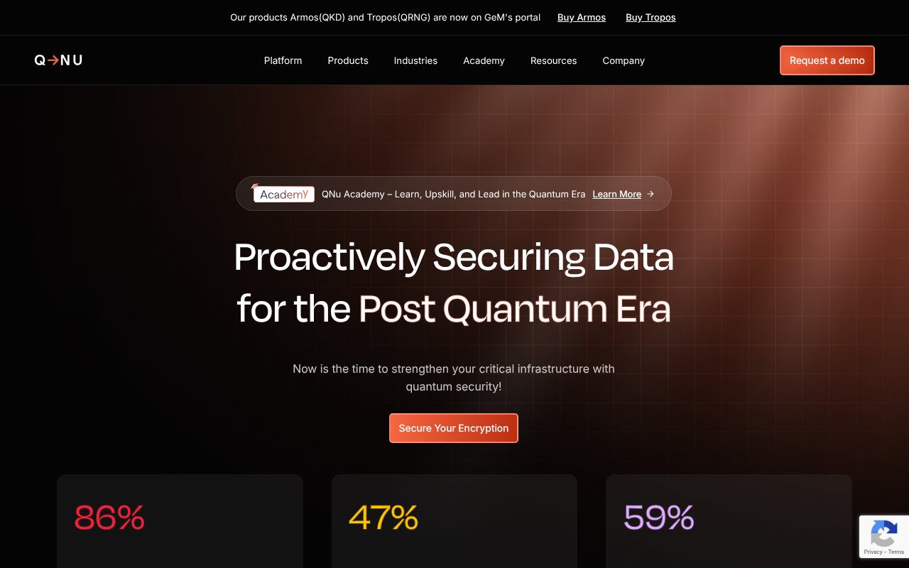 Screenshot of qnulabs.com