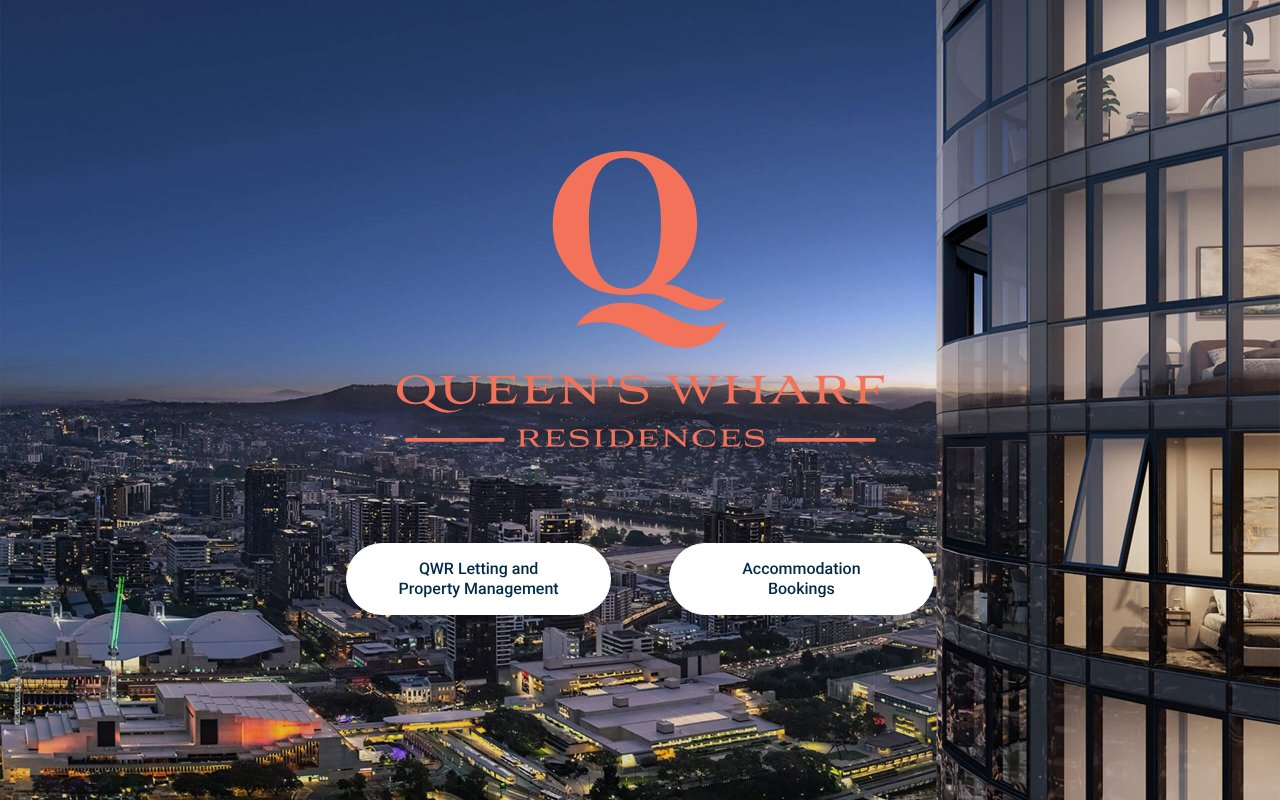 Screenshot of qwresidences.com.au