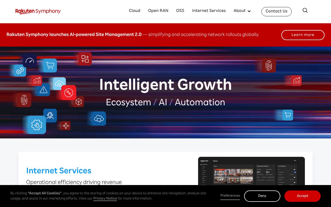 Screenshot of rakuten.com