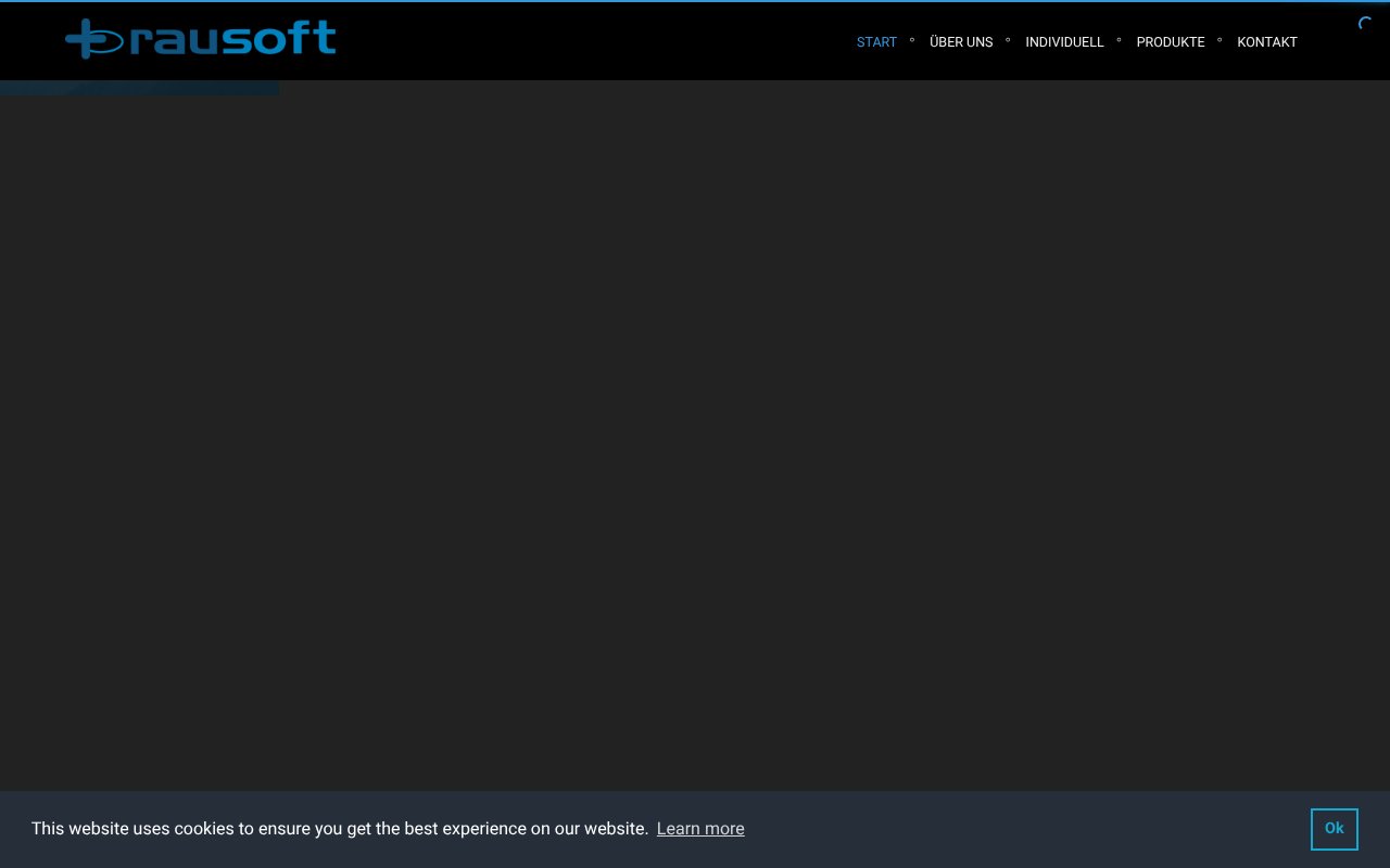 Screenshot of rausoft.de