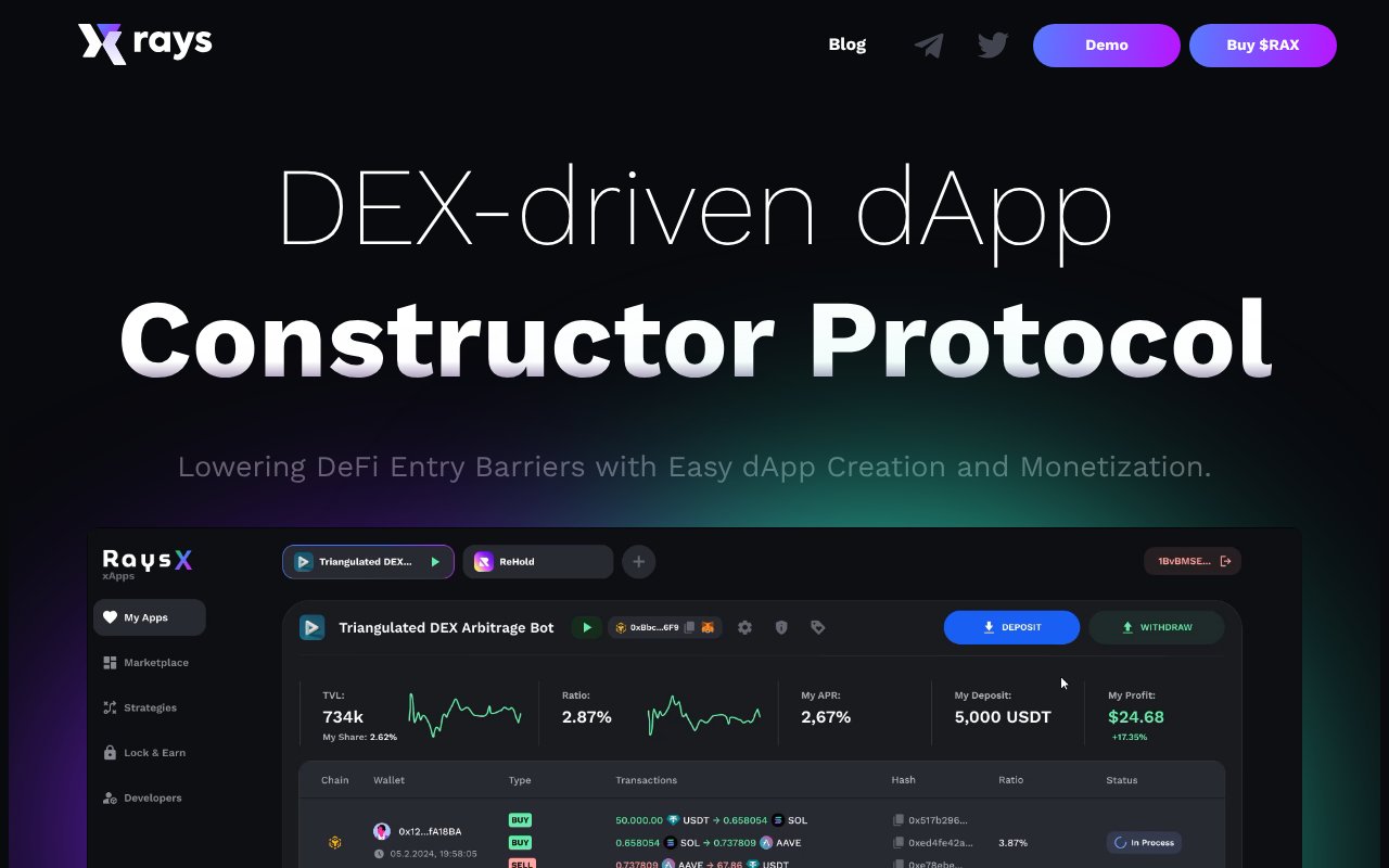 Screenshot of ray.sx