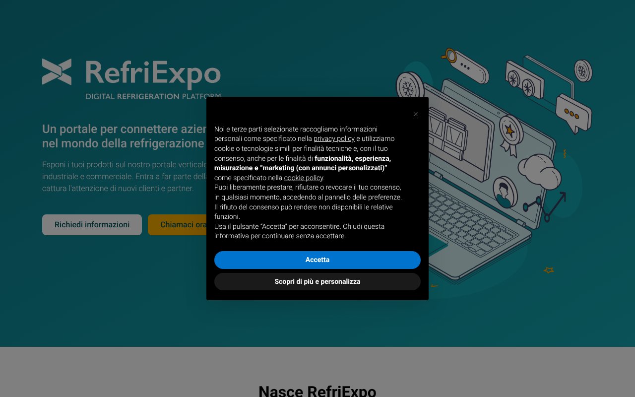 Screenshot of refriexpo.net
