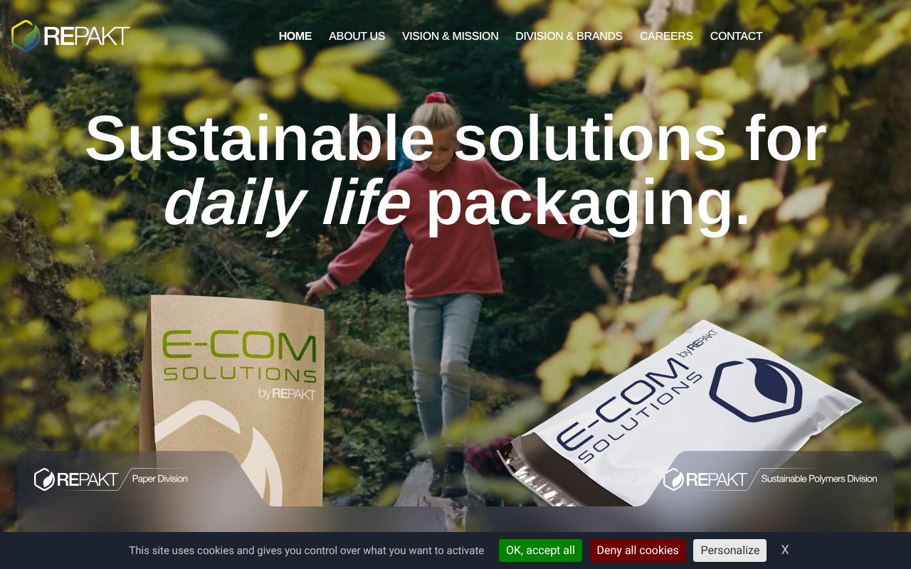 Screenshot of repakt.com