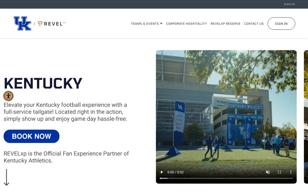 Screenshot of revelxp.com