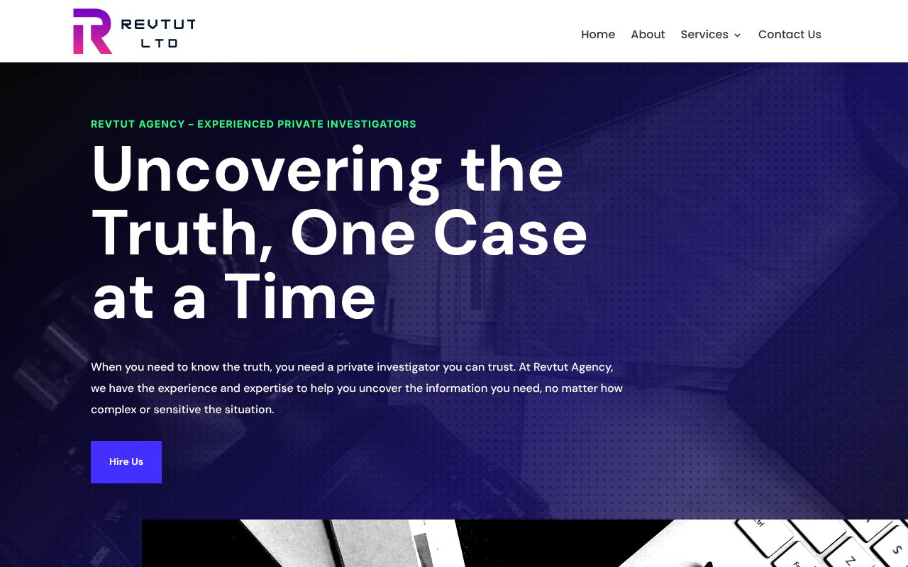 Screenshot of revtut.com