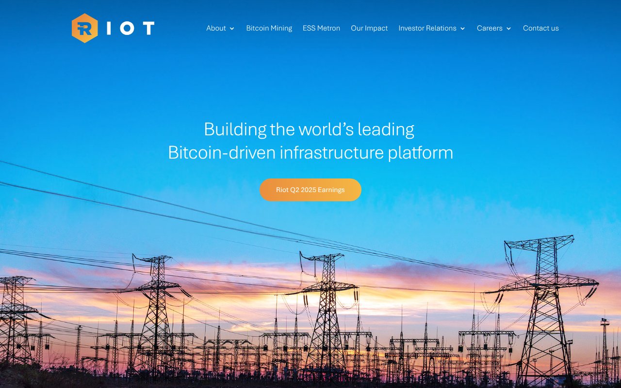 Screenshot of riotplatforms.com