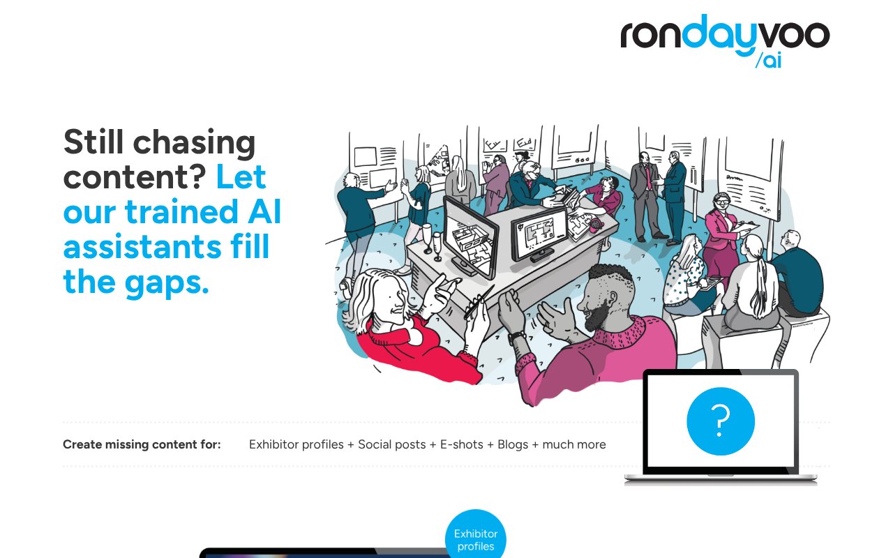 Screenshot of rondayvoo.ai