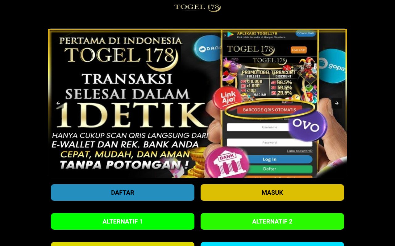 Screenshot of rtptogel178.com