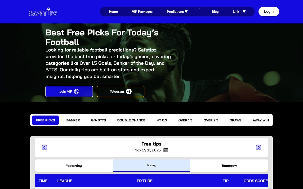 Screenshot of safetipz.com