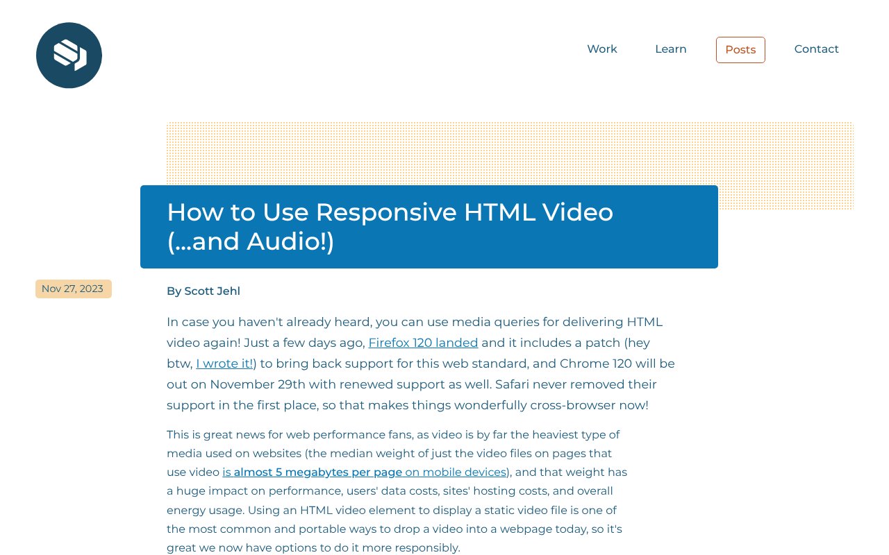 Screenshot of scottjehl.com