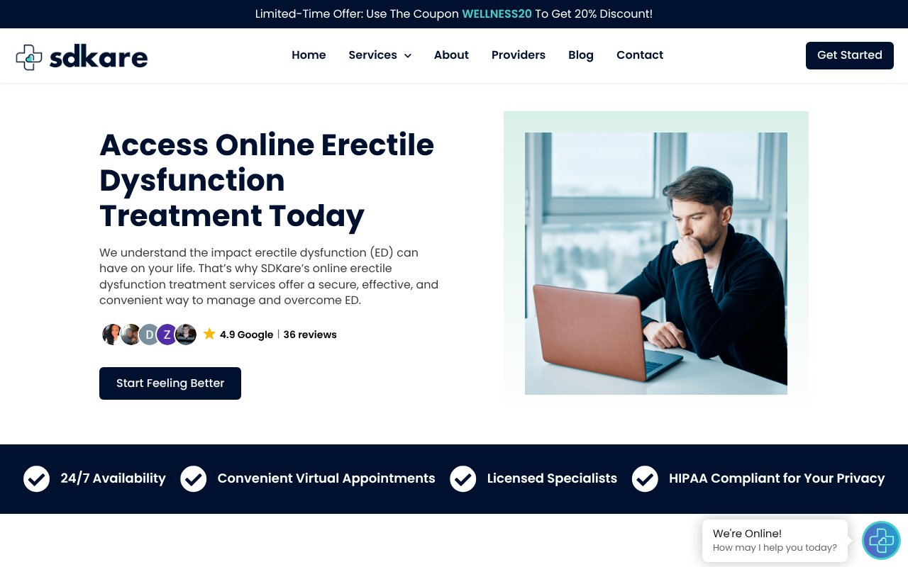 Screenshot of sdkare.com