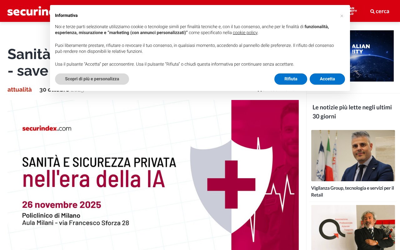 Screenshot of securindex.com