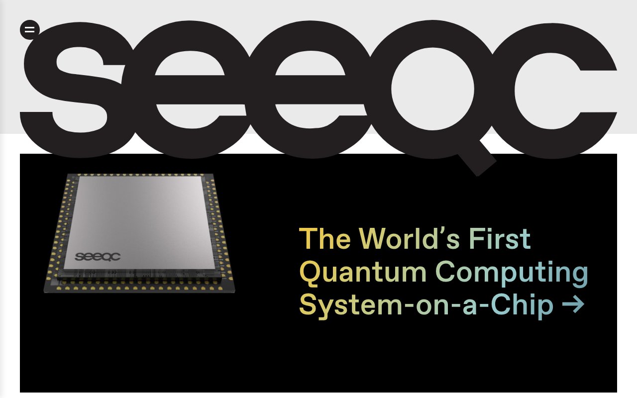 Screenshot of seeqc.com