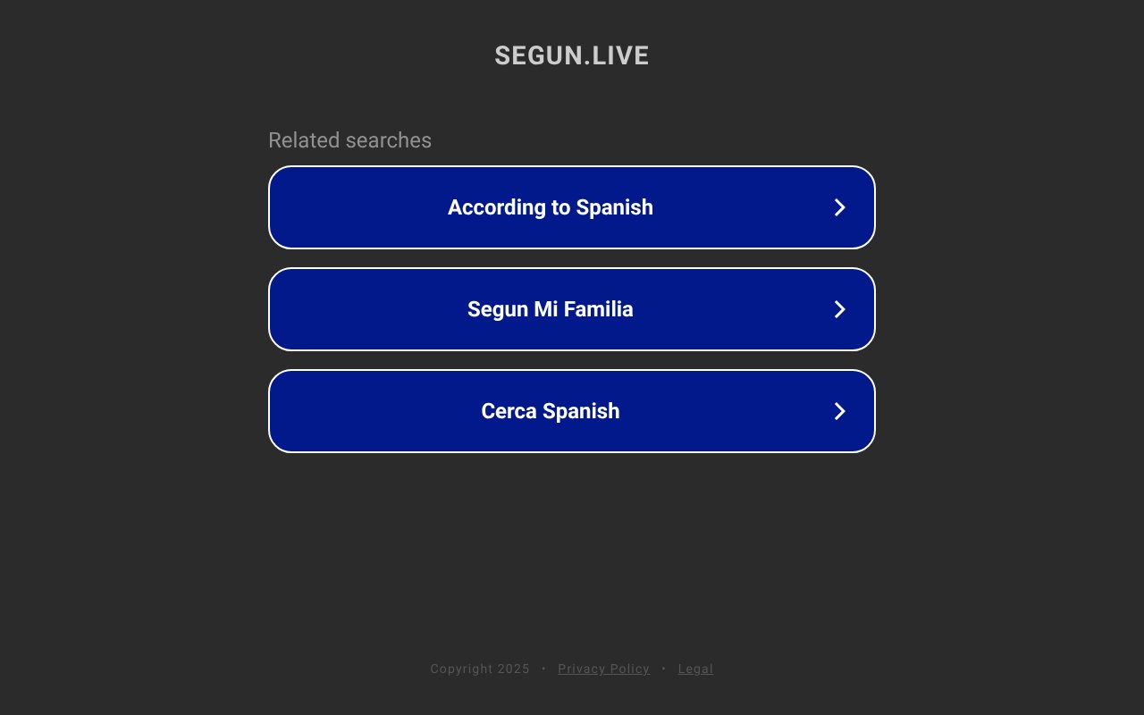 Screenshot of segun.live