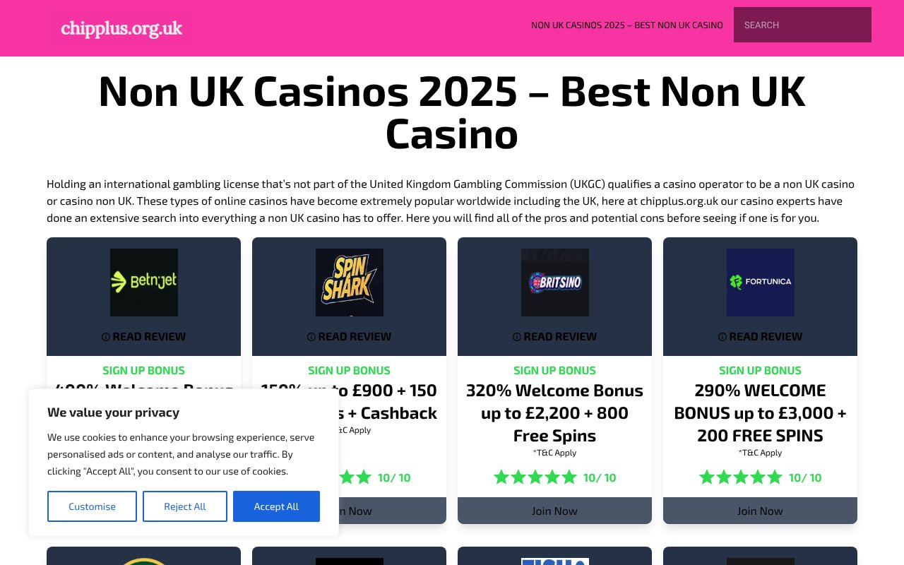 Screenshot of sensation.org.uk