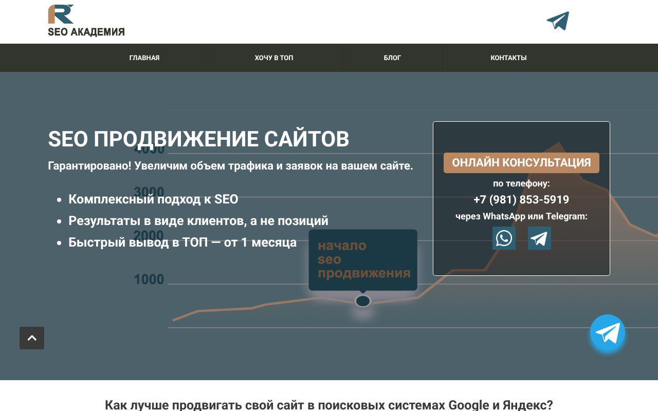 Screenshot of seo-sajta.ru