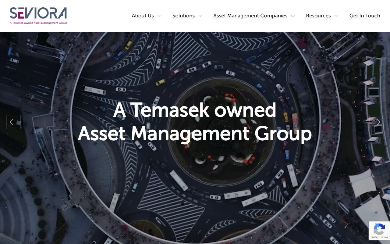 Screenshot of sevioragroup.com