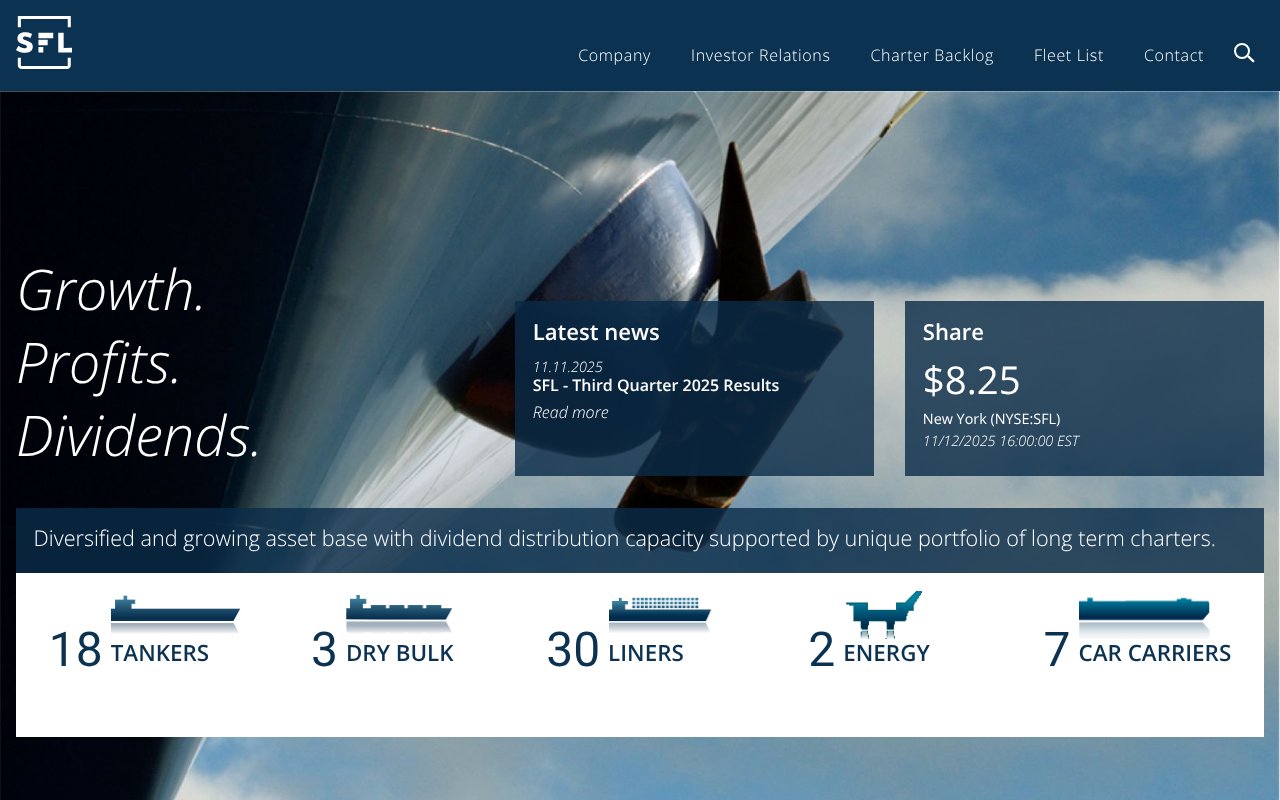 Screenshot of sflcorp.com