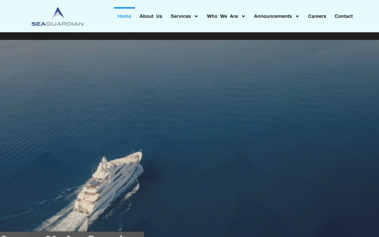 Screenshot of sguardian.com